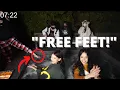 Valkyrae and Fuslie Show Their FEET On Valkyrae s Hot Tub Birt ay Stream