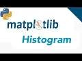 Matplotlib Histogram Matplotlib Histogram Tutorial