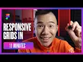 Figma Tutorial Setup a Responsive Grid Layout for UI Web Design IN 11 MINUTES