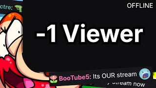 the stream ends if it sucks.