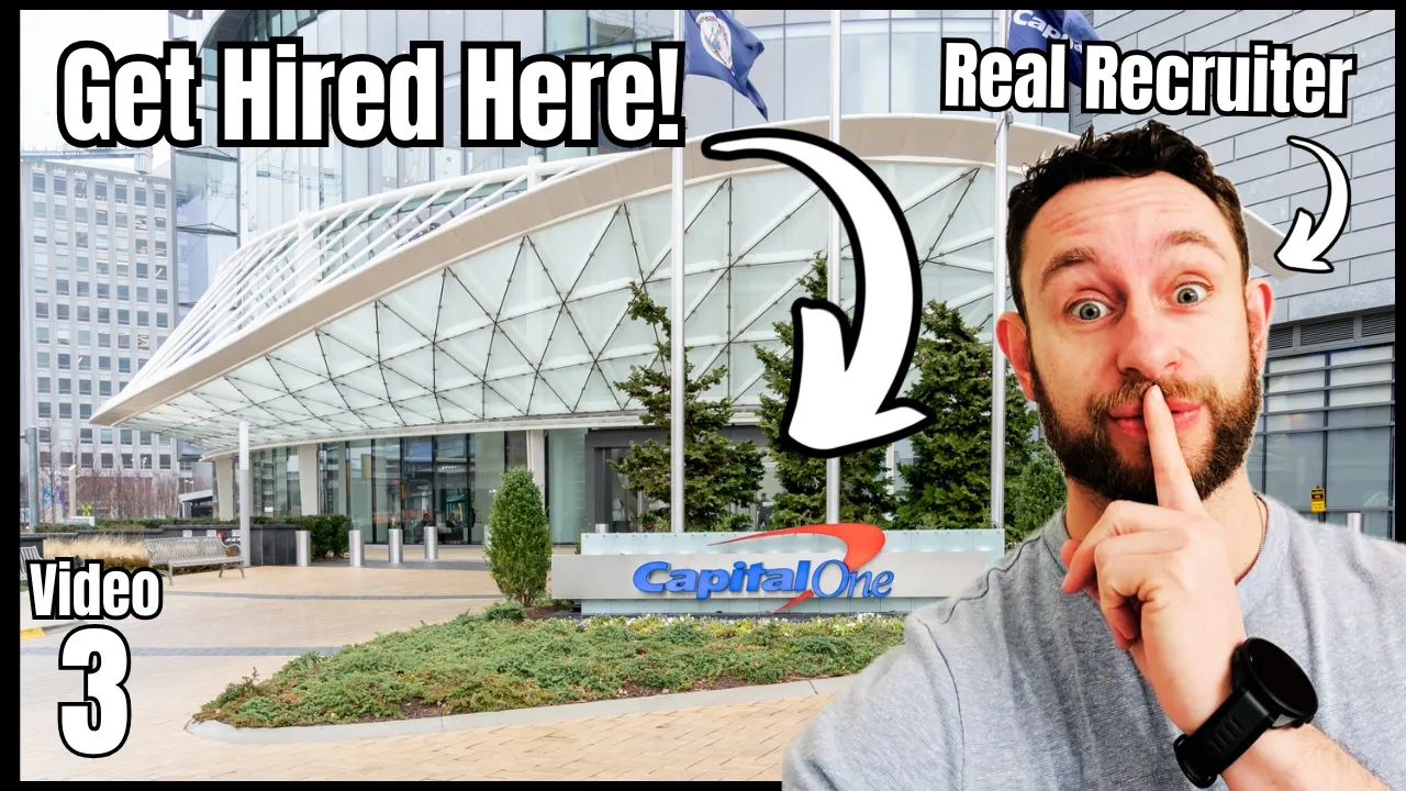 Why Do You Want to Work at Capital One? (The Answer That Gets You Hired): video thumbnail