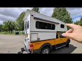 2017 Pastime camper on a 2008 Ford Ranger FX4 pickup