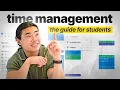The BEST SYSTEM To Manage Your Time as A STUDENT