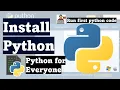 How to Install Run Python in Windows 11 Learning A-Z