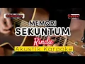Download Lagu Memori Sekuntum Rindu - Spoon ( Akustik Karaoke | original key )