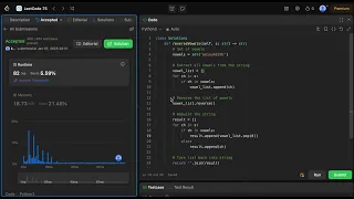 Leetcode 75 - Reverse Vowels of a String