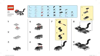🎀 LEGO instructions 🎀 Promotional 🎀 6532688 🎀 Cataclaws 🎀