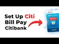 How to Set Up Bill Pay in Citibank Online Banking Save Time