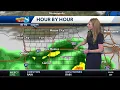 Tracking incoming afternoon storms