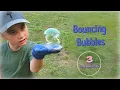Kids Science Experiment Bouncing Bubbles