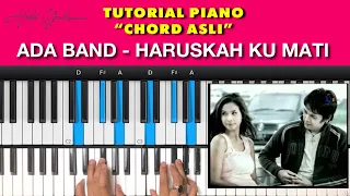 Download Tutorial Piano Chord Asli Govinda   Ada Band - Haruskah Ku Mati MP3