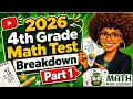 2026 4th Grade NYS Math Test Breakdown Part 1 Released Questions Answers and Test Prep