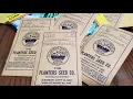 Seeds from Kansas package opening from The Planters Seed Co