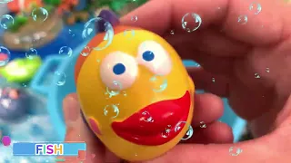 Finding 20+ Sea Animals! 🐳 Learn Ocean Creature Names with Toys