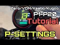 Electric Scooter P-SETTINGS Explanation and Tutorial 4K60