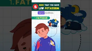 5 Signs that you have Low Potassium Low potassium symptoms Hypokalemia