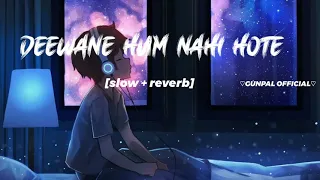 deewane hum nahi hote new lofi song slowed reverb 2023 editing by hg editor 021 