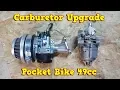 Carburetor Upgrade to 19mm in 49cc Pocket Bike Engine - Instructions