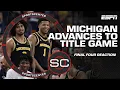 Final Four Reaction UConn Michigan advance to title game SportsCenter