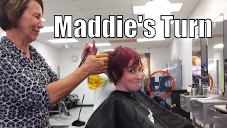 Living on a Sailboat: Maddie’s haircut and Sammy’s Photo Shoot