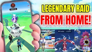Pokemon Go Legendary Raid Trick - How to Play from Home No Walking No Spoofing