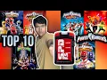 Download Lagu My Top 10 Favorite Power Rangers Shows!