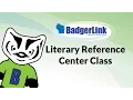 Literary Reference Center Class