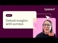 UX surveys - Lyssna