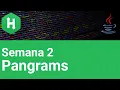 Resolviendo Ejercicios de Java en HACKERRANK Pangrams