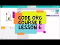 Code org Course E Lesson 6 Drawing with Loops - Code org Lesson 6 Answers