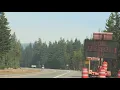 Clackamas County sees Level 1 evacuations as Grasshopper Fire moves west