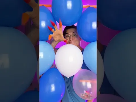 🎈🖐️ Can You Pop the Balloons with Your Fingers? Fun Origami Trick! #kids