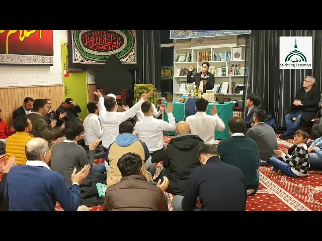 ⁣مجلس ولادت حضرت منجی عالمی بشریت در فاطمیه نایمخن