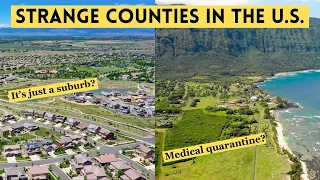 Strange Counties in the U S