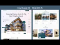 Real Estate Website HTML CSS JavaScript Modern Landing Page Code