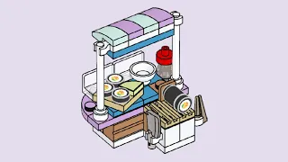 LEGO Instructions | Friends | 562305 | Sushi Stall | Magazine Gift