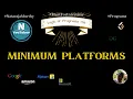 Minimum Platforms Nataraja Murthy Program Stay Safe and Code