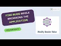 BB Browser Extensions - Modify Header Value