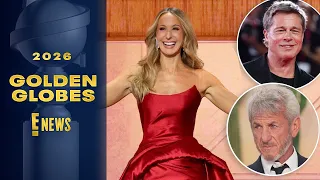 Nikki Glaser Reveals Brad Pitt Joke She Cut from Golden Globes 2026 E News