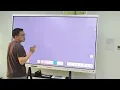 Multi languages AI function of our interactive flat panel