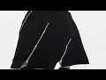 Download Lagu Jmprs Y2K Women Zipper Skirts Irregular High Waist Black Midi Skirts Korean Streetwear Korean Black