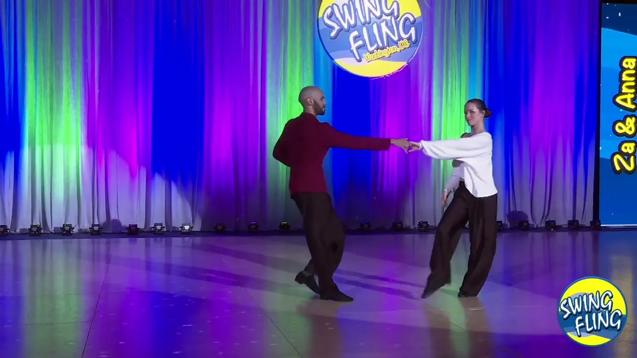 Swing Fling 2024 Superstar Show Za Thomaier & Anna Wallace