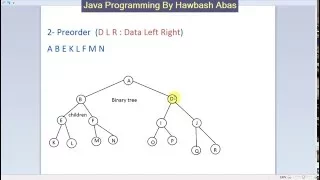 Preorder tree traversal Kurdish Datastructure in Java By Hawbash Part34