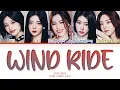 Lagu ITZY Wind Ride Lyrics (Color Coded Lyrics)