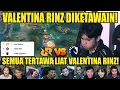 Lagu SEMUA TERTAWA LIAT VALENTINA RINZ! Reaction Streamer RRQ VS TLID GAME 2 MPL S16