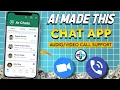How to Make Chat App With Mobile Full Chat Application Tutorial Make app Without Pc