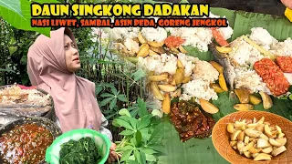 Download DUH SEENAK INI! BOTRAM NASI LIWET CUMA PAKAI LALAPAN DAUN SINGKONG DAN ASIN PEDA MP3