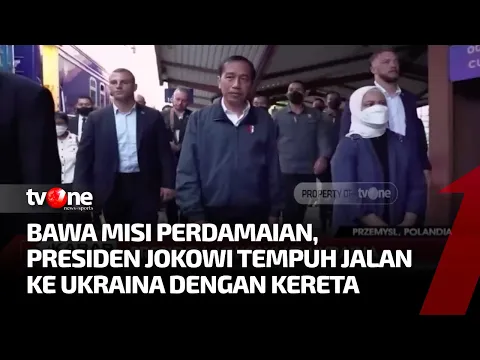 Presiden Jokowi & Rombongan Pilih Transportasi Kereta Menuju Ukraina