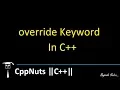 override Keyword In C