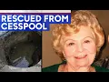 Woman falls into cesspool rescued after 3 hours in sewage